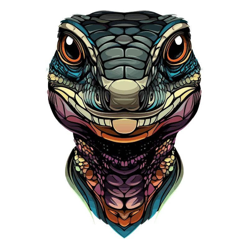 Waran Echse Reptil Komodowaran Bindenwaran Lizard