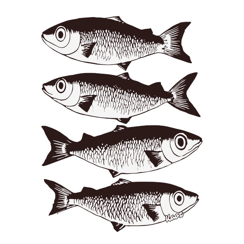 Stylised Fish Pattern 