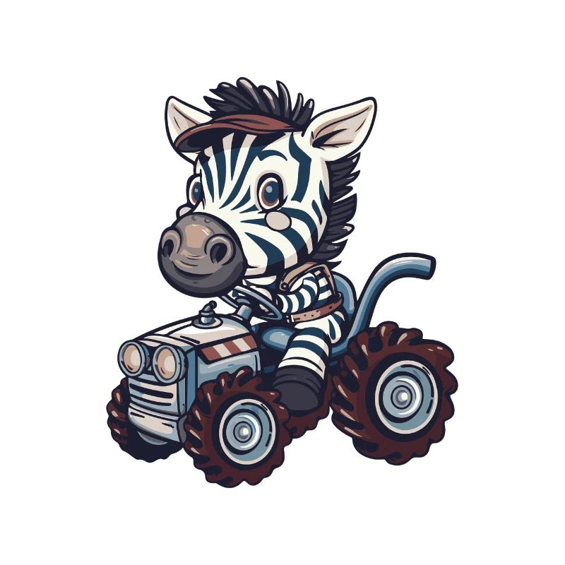 Zebra Traktor Farmer
