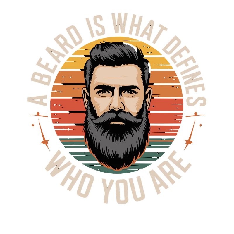 Ein Bart Definiert Wer Du Bist Retro Style