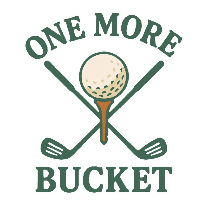 Ein weiterer Eimer Golfschläger Fun Design