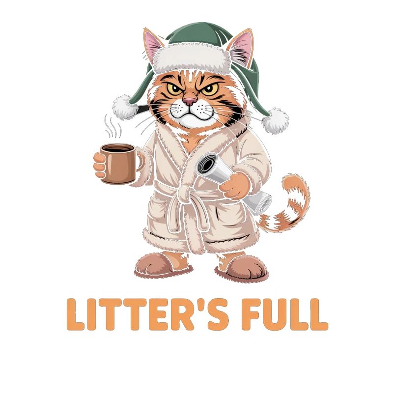 Cozy Cat Litter's Full Mug Print