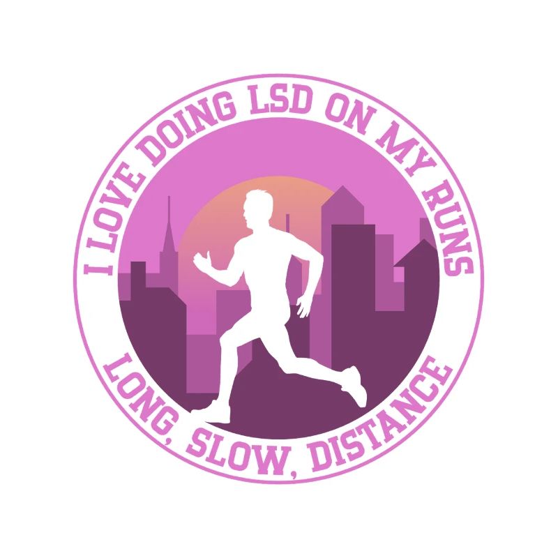 Course à pied J’adore prendre du LSD lors de mon marathon de course