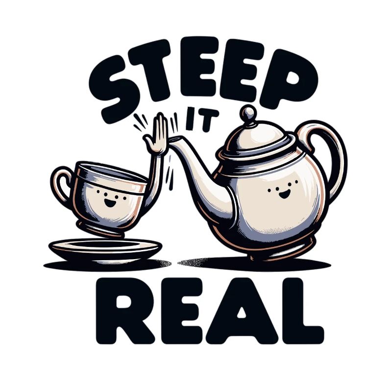 Steep It Real – Teapot Charm
