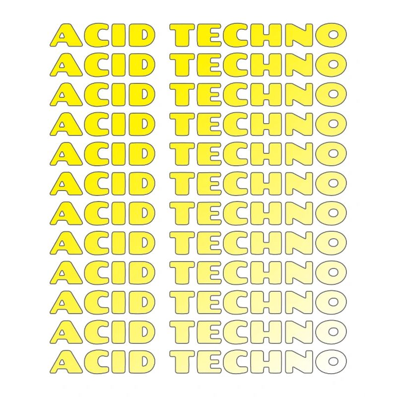 Acid Techno Repeat Neon