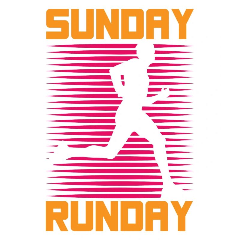 Coureur de course Marathon du dimanche Runday