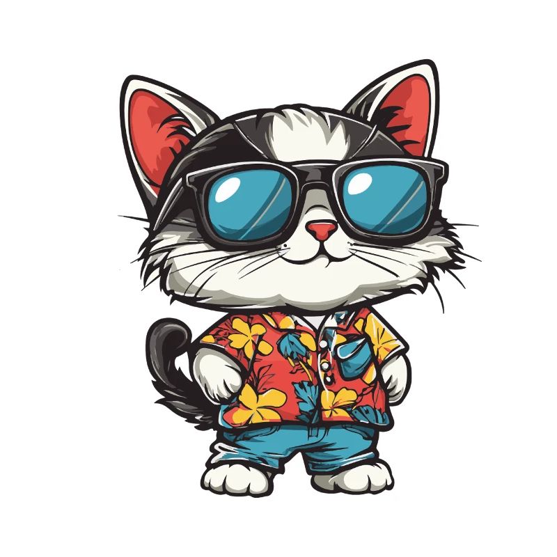 Cat Comic Holiday