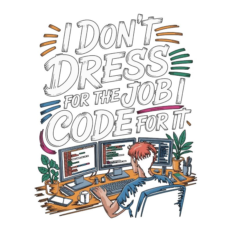 Remote Developer I Don't Dress Remote Tech Worker
