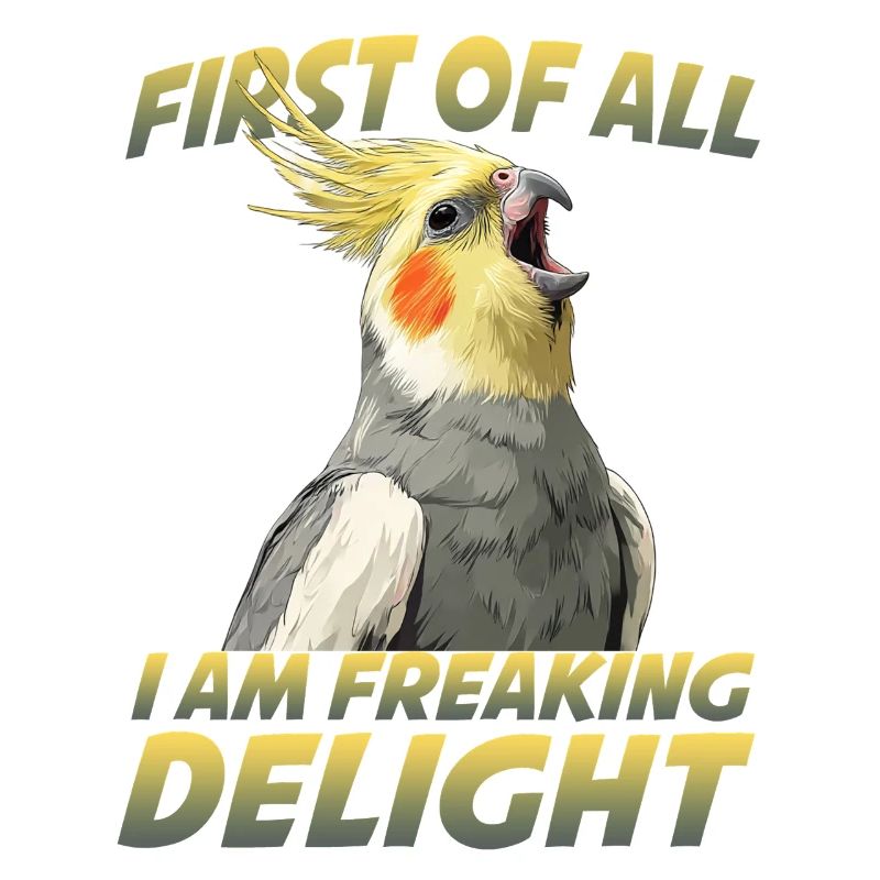 Humour de calopsitte Oiseau Calopsitte Perroquet