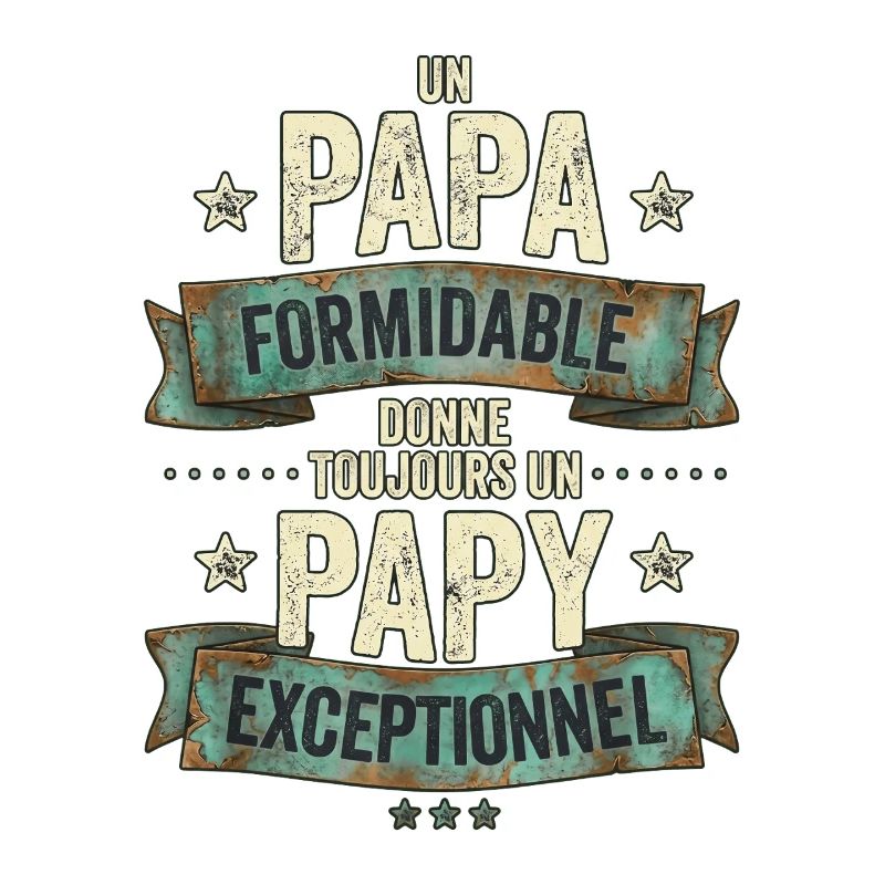 Papa Formidable Papy Exceptionnel Cadeau