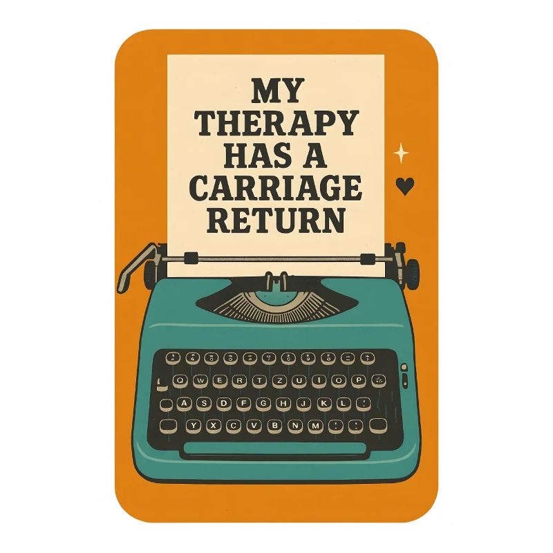 Therapy with carriage return | Writing