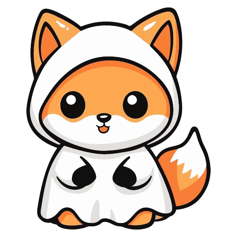 Fox Halloween Ghost