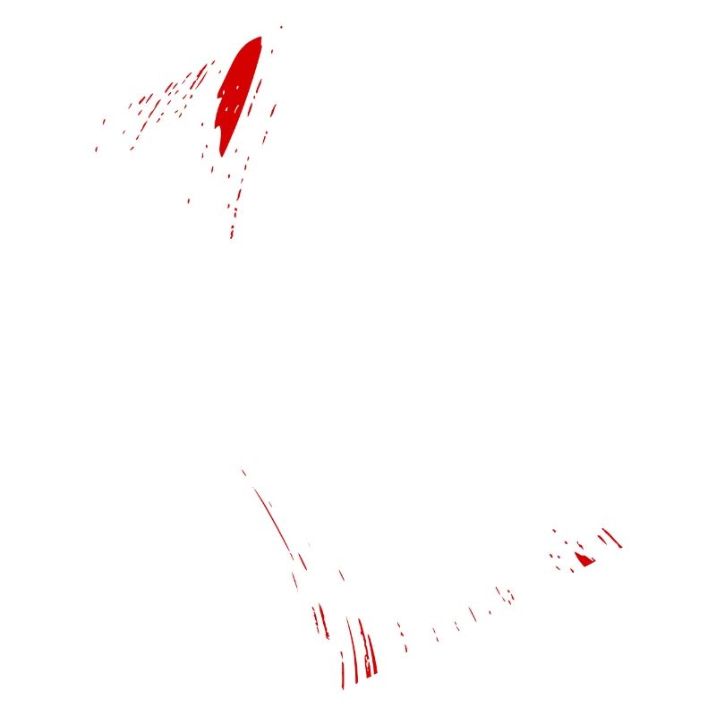 Abstract Spots / Line / Red / Pattern / Nature