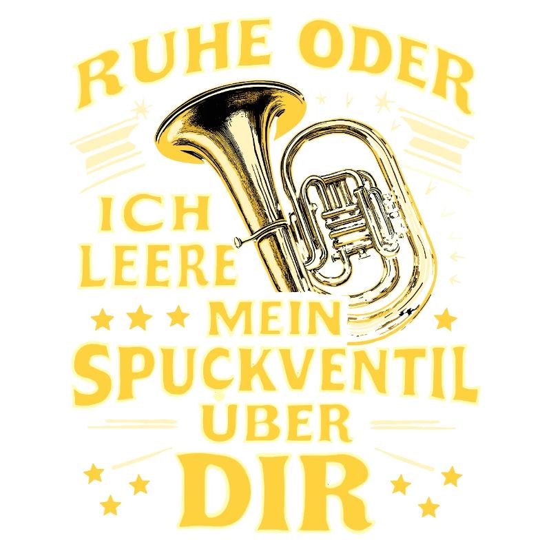 Tuba - Ruhe oder ich leere Spuckventil - Tubist