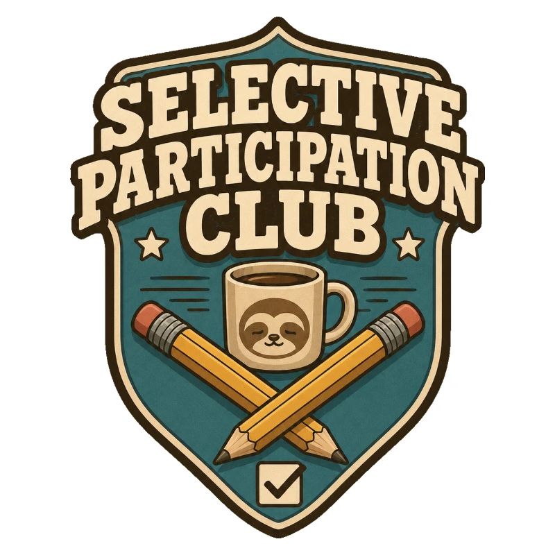 Selective Participation Club Sloth