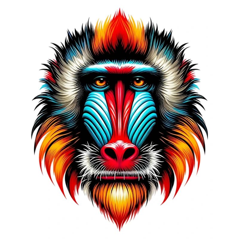 Mandrill Monkey