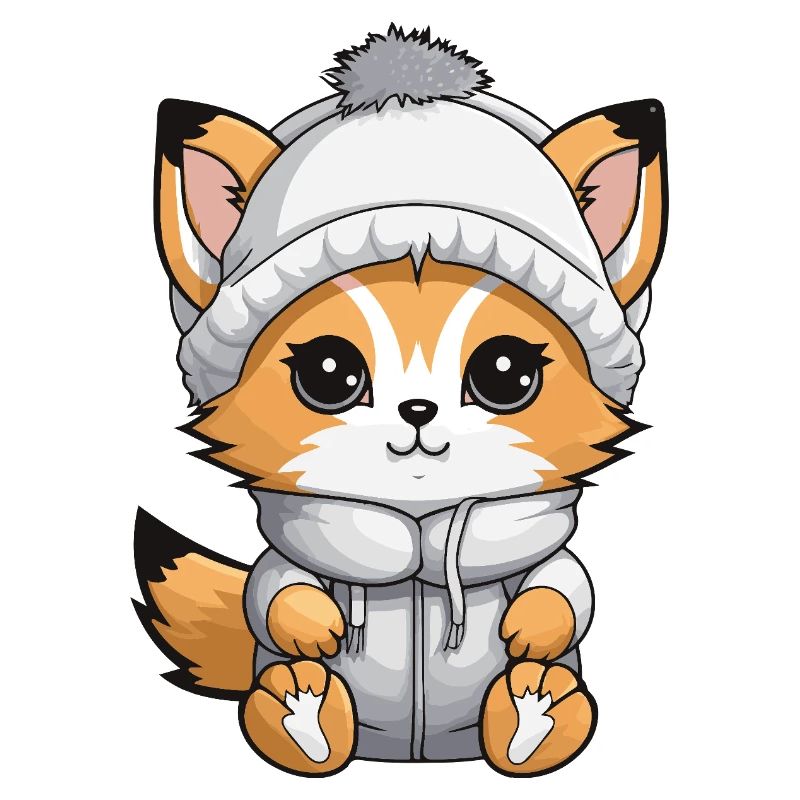 Fuchs Winter Comic