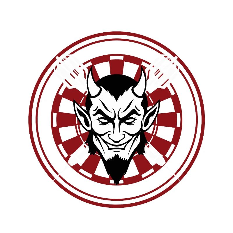 DARTS, DARTBOARD AND DEVIL 