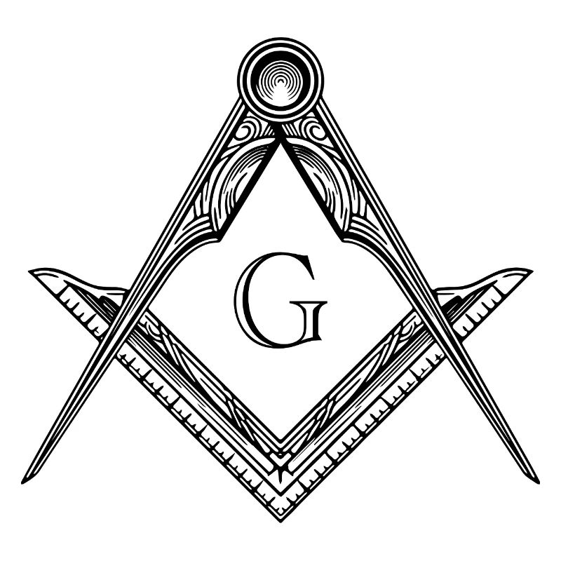 Masonic Symbol Angle & Compass Freemasonry