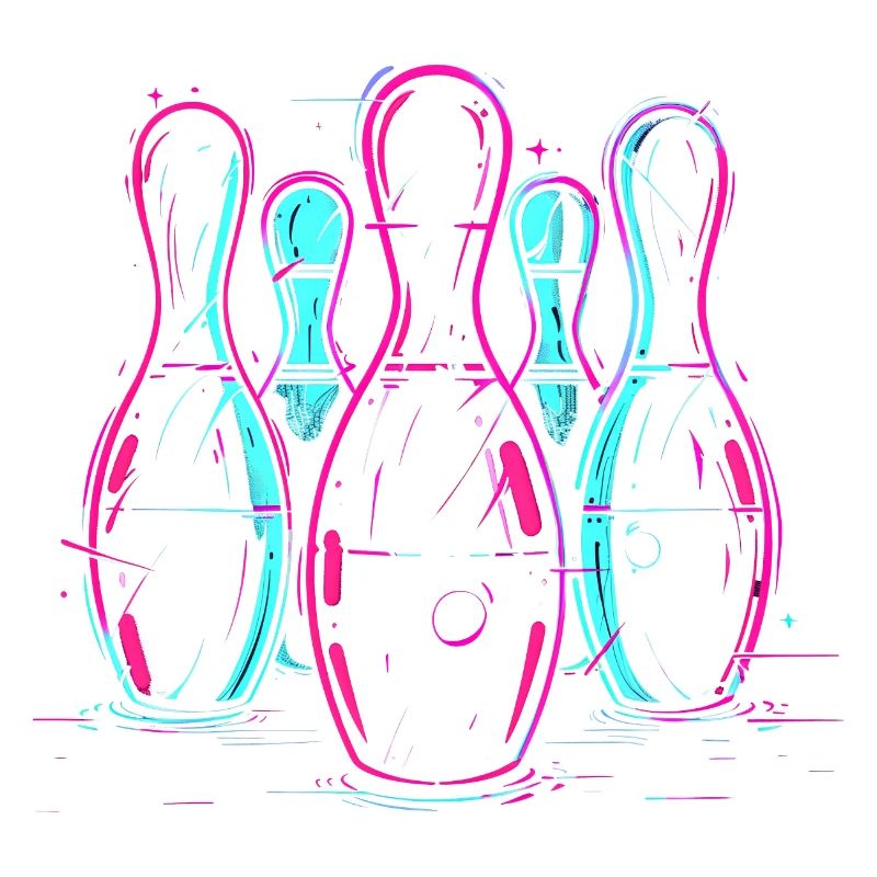 Retro Bowling Synthwave