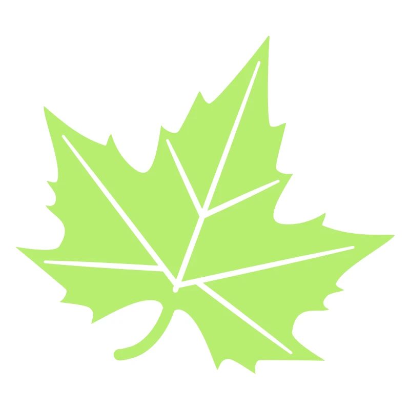 Conception de feuille de platane