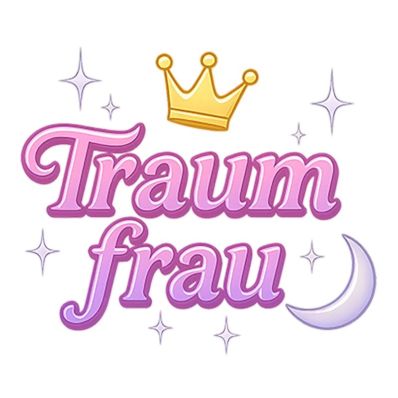 traumfrau / y2k statement spitzname design 