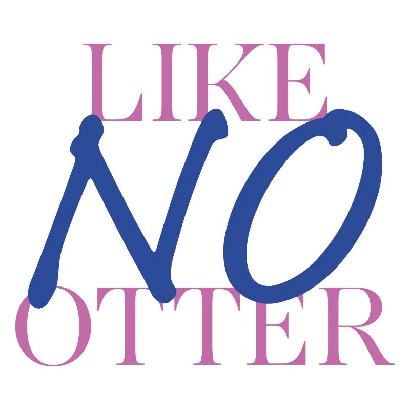 Otter with a difference – pun with style