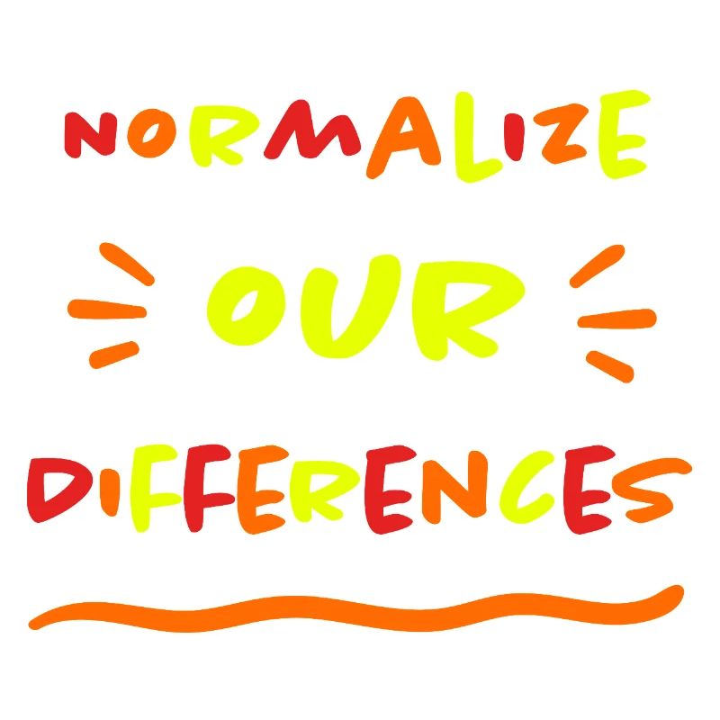 Normalisez nos différences - Inclusion - néon