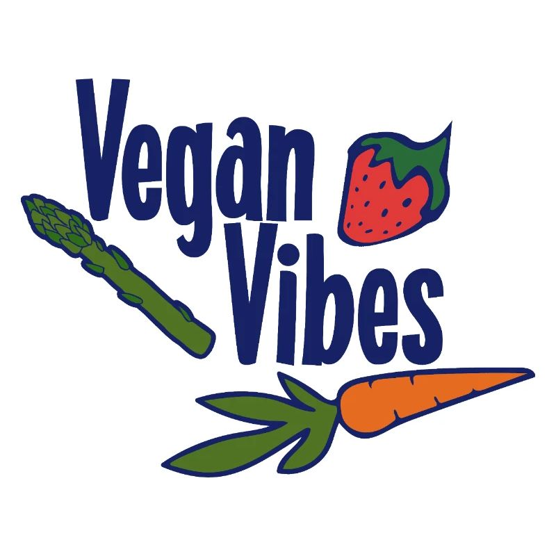 Vegan Vibes Veggie Logo