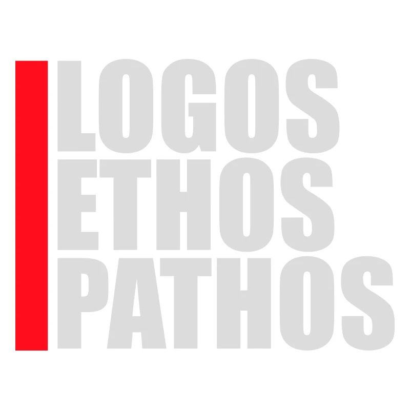 Logos Ethos Pathos Rhetoric Philosophy Student