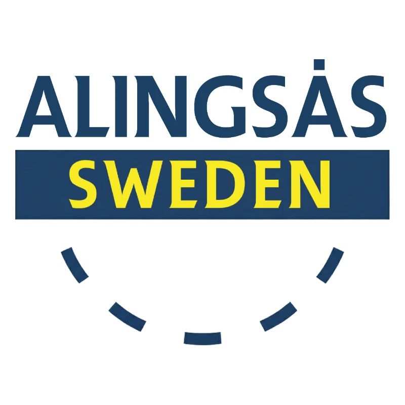 Alingsås Schweden Schild
