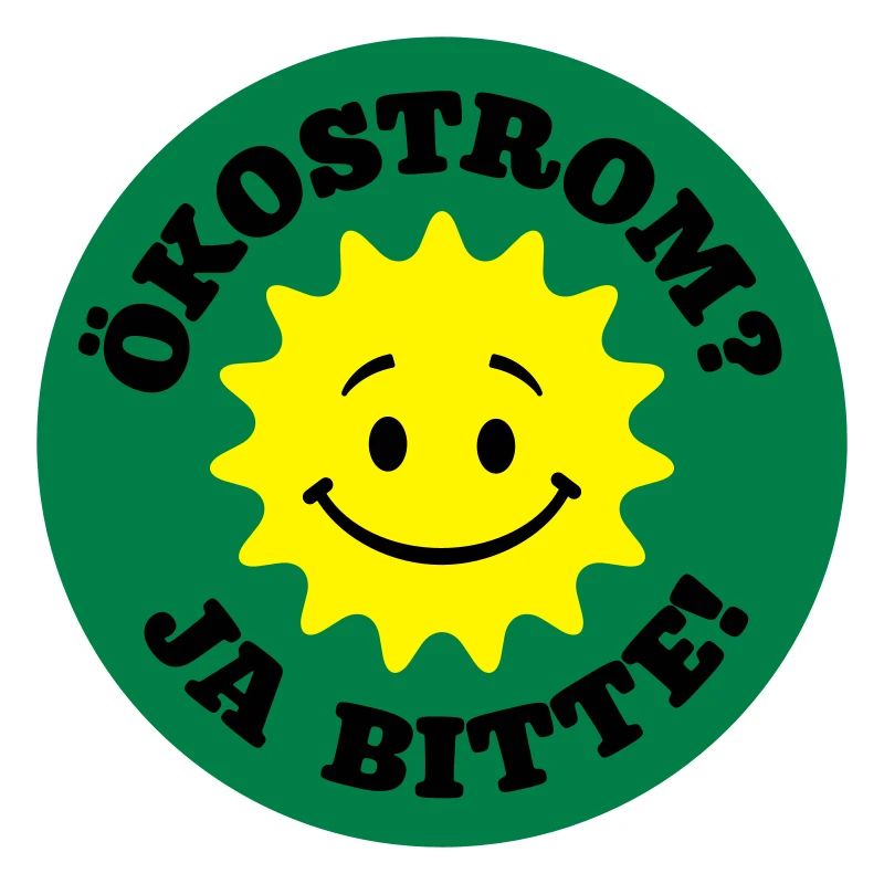 ökostrom ja bitte, atomkraft nein danke, bio öko