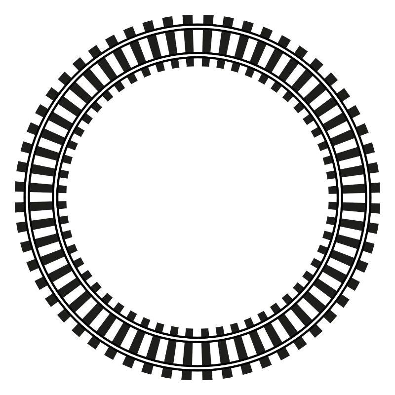 Model Railway Frame Rail Network
