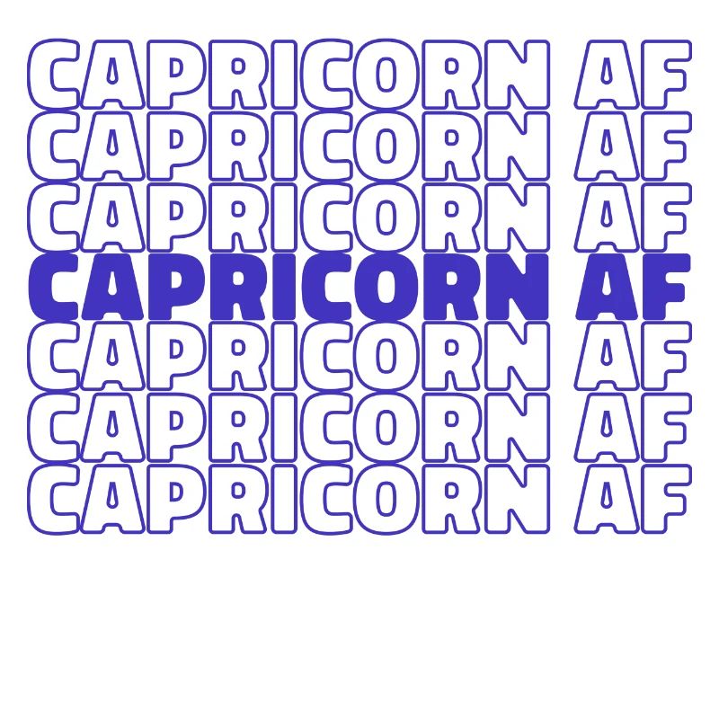 Capricorn Statement Horoscope Constellation Zodiac