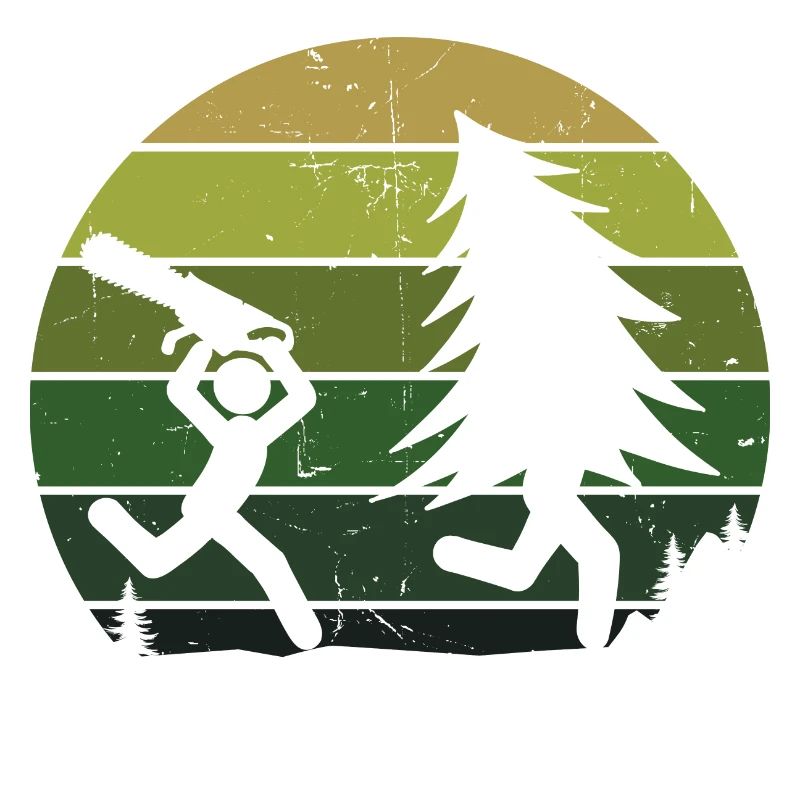 Arbre bûcheron sciure sciure bois bois