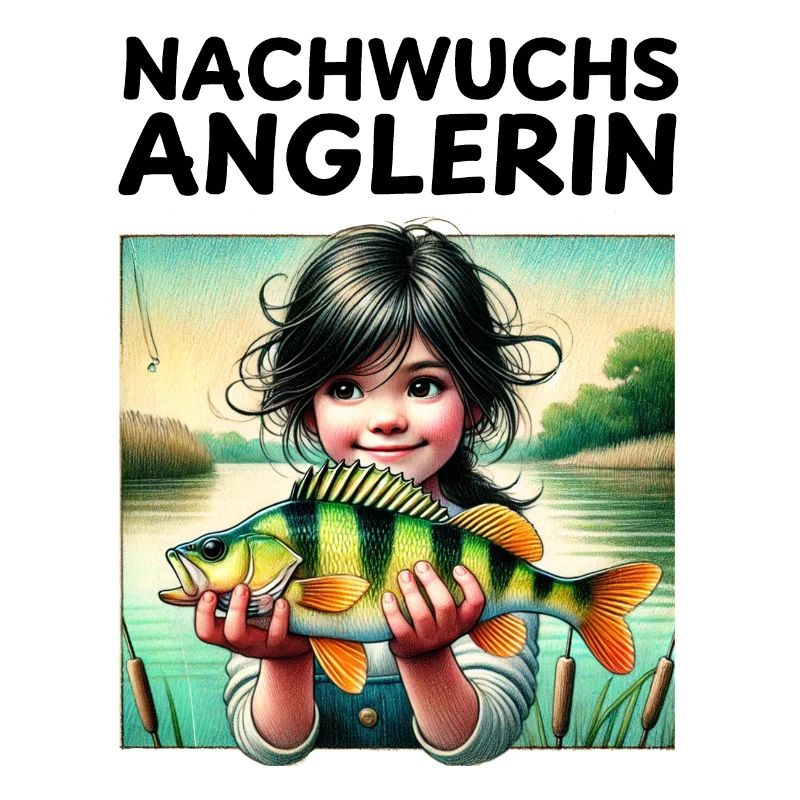 Nachwuchs Anglerin