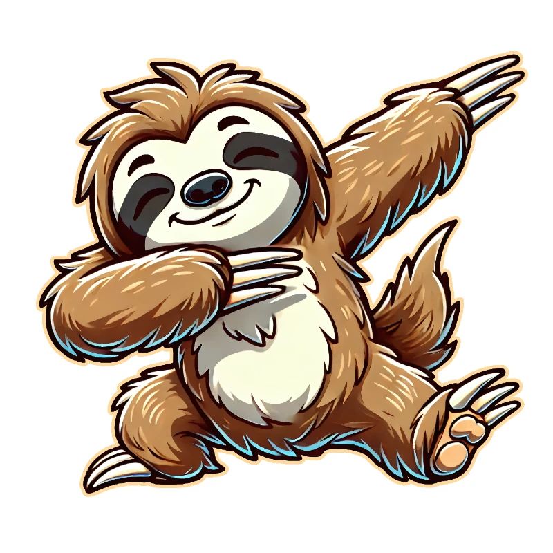 Dabbing Sloth Dab Dancing Gift Gift Idea