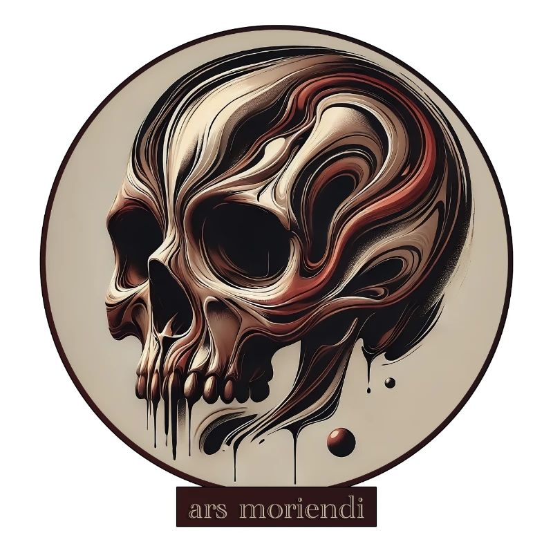Ars moriendi skull