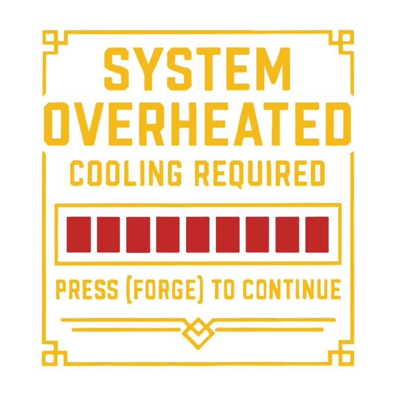 System Overheat – Forge Tee