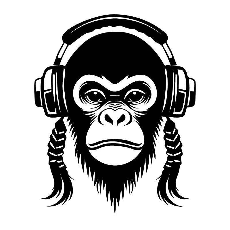 Chemise Bold Monkey Head Statement Urban Edition