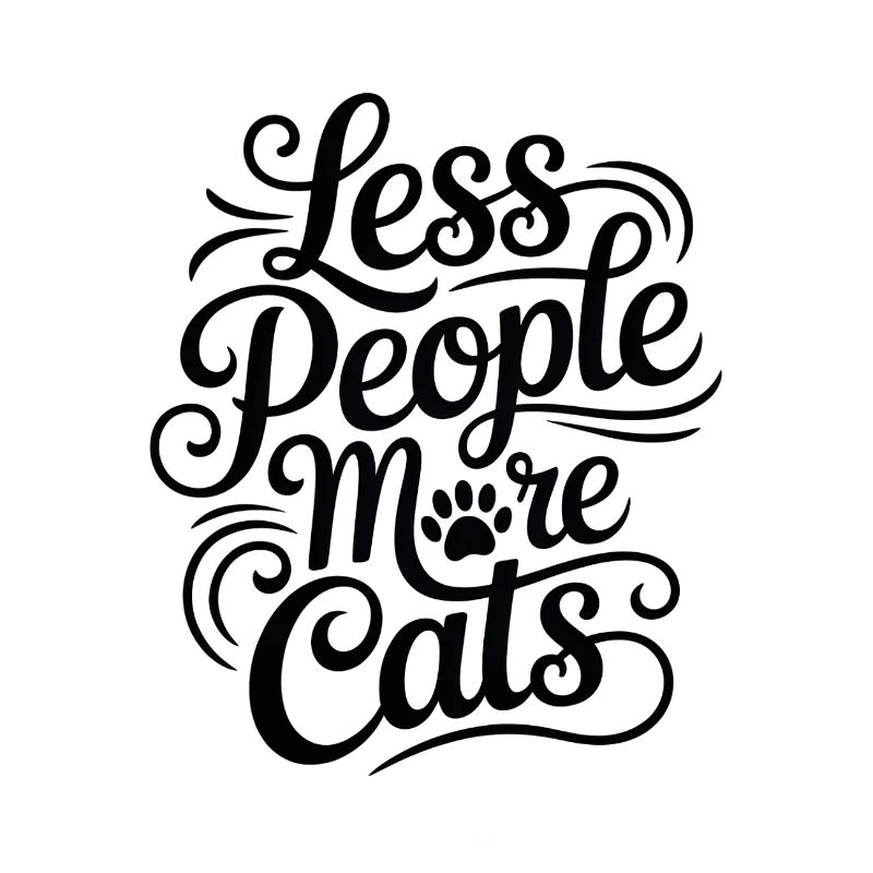 Moins de monde, plus de chats