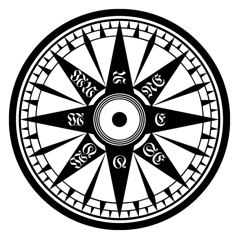 Compass – Wind Rose, Ship's Compass