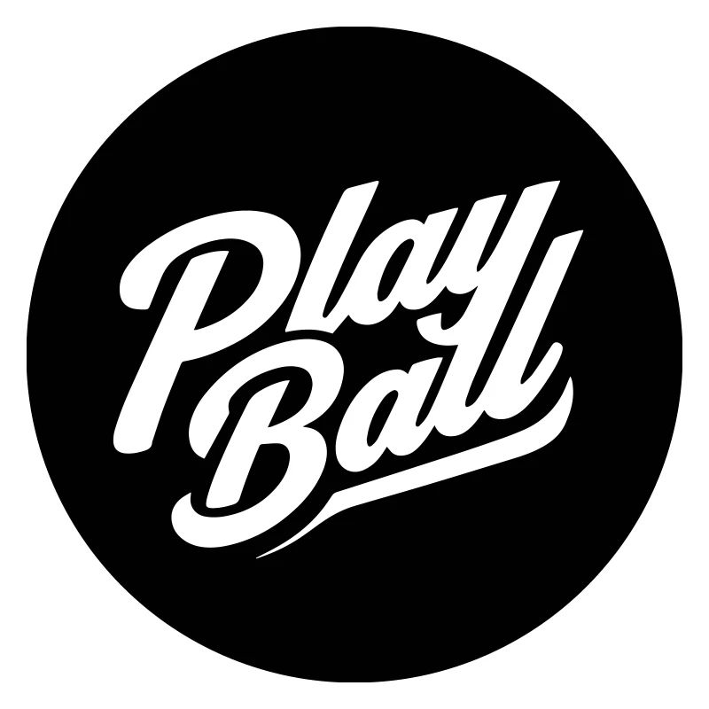 Play Ball Vintage Script