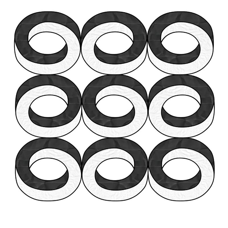 Texture des cercles d’illusion d’optique