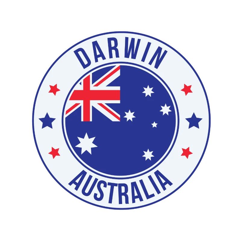 Darwin Australia Emblem Patch