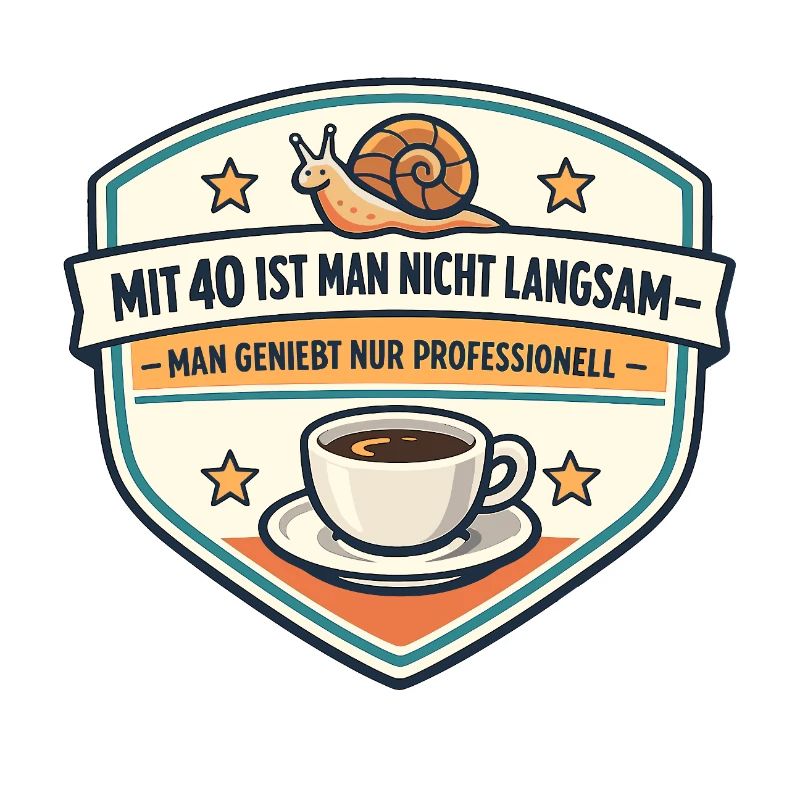 Mit 40 Nicht Langsam Genuss