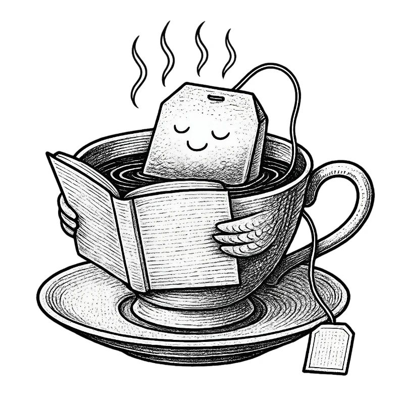 Cozy Tea Cup Reader 
