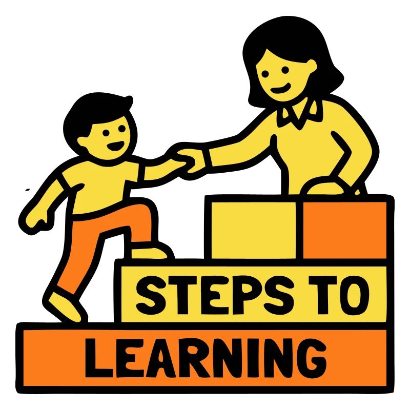 Steps to Learning School Logo