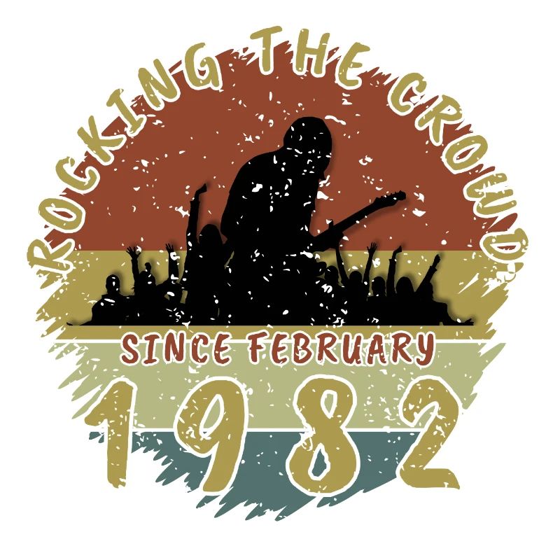 44. Geburtstag Rocking the crowd GIT 02/1982