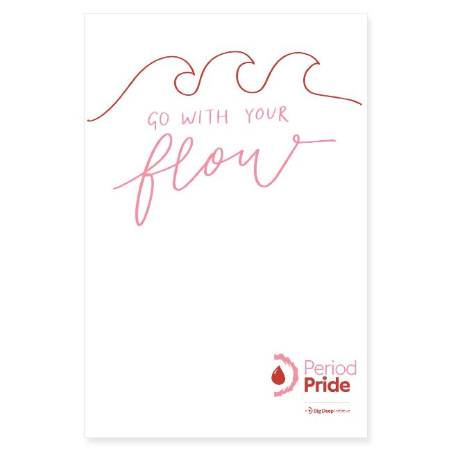 Tall Go With Your Flow Print